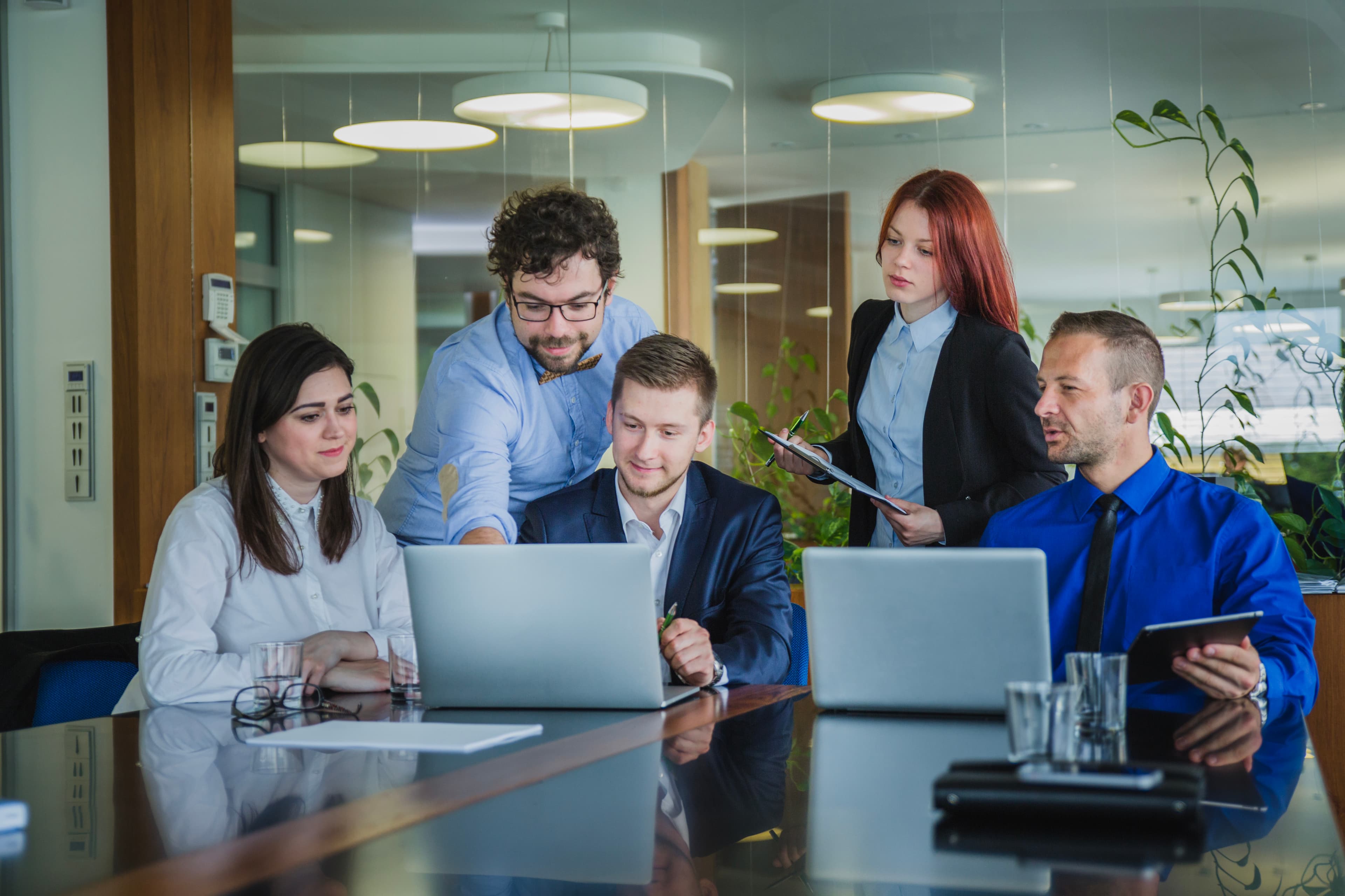 Bixeltek team working on digital growth projects