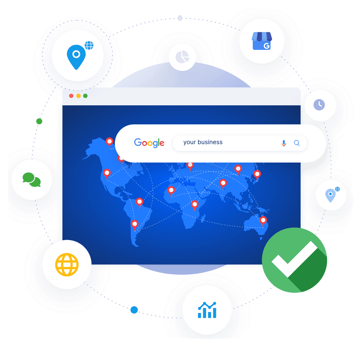 SEO velocity dashboard