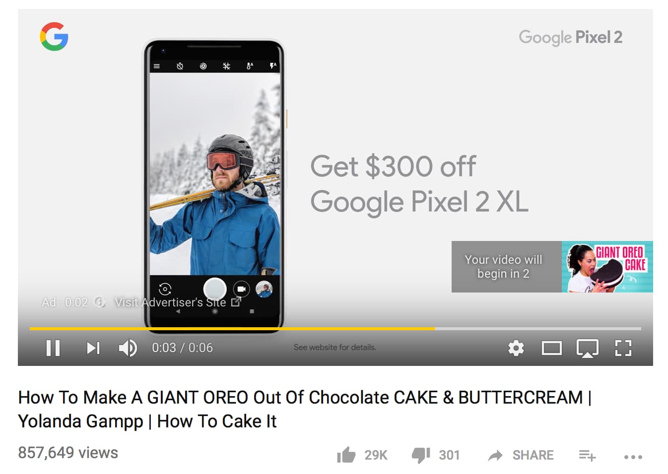 YouTube Video Ads